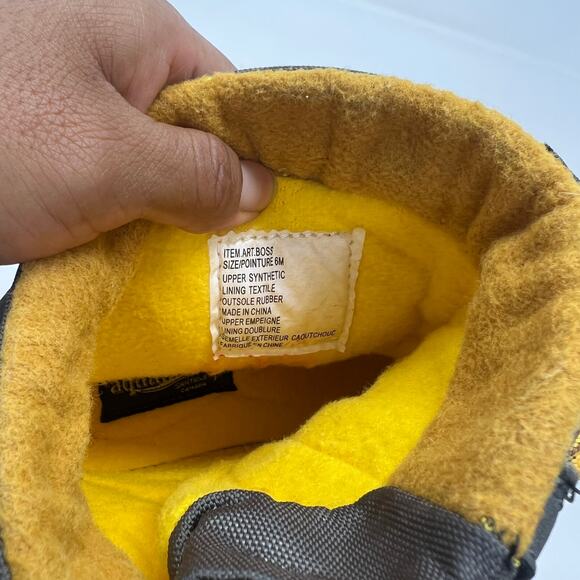 Santana Canada Torino Womens Size 6M Gray Yellow Warm Winter Boots - Picture 10 of 12